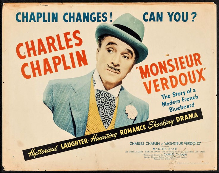 Feingold on Old Movies for Theater Lovers: Charles Chaplin’s 'Monsieur ...